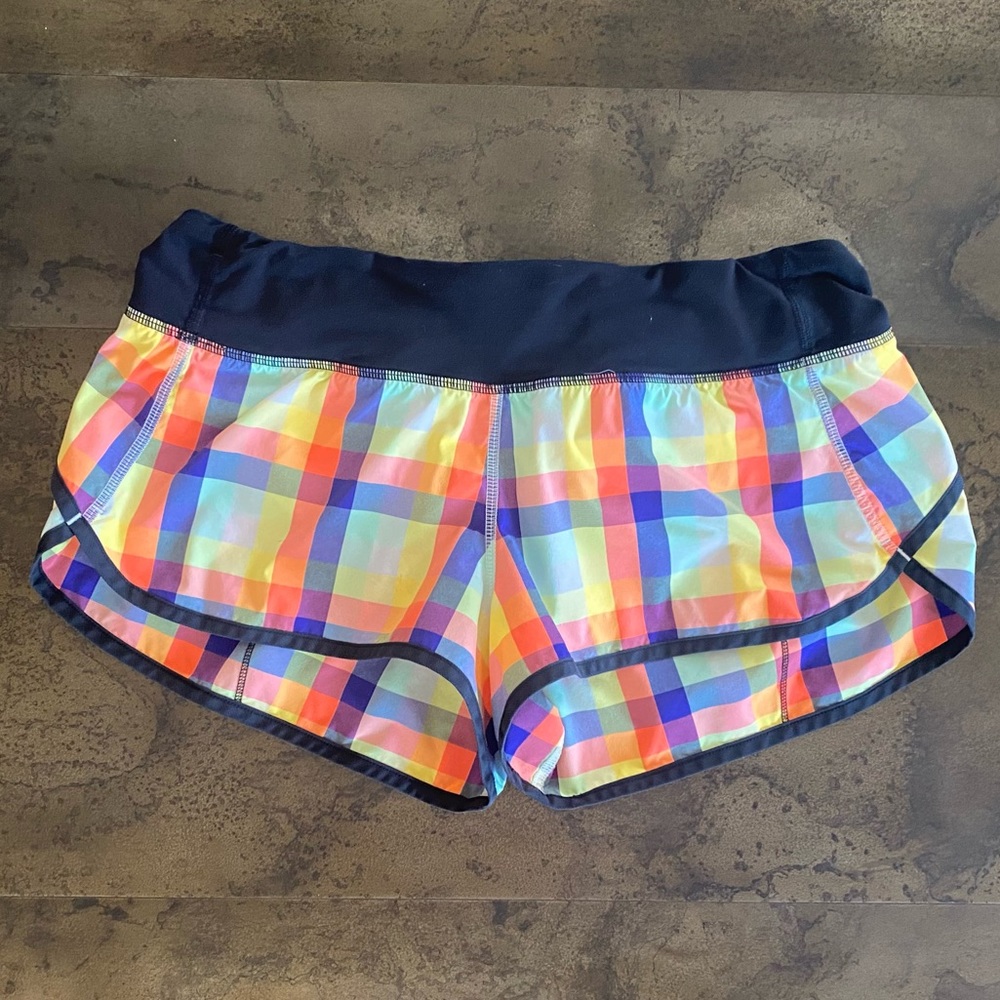 Lululemon Speed Up Seawheeze Shorts Sz. 6